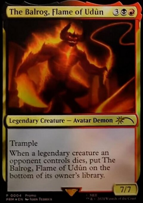 The Balrog, Flame of Udûn